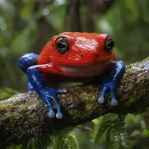 Frog + Strawberry frog
